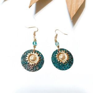 Boho statement earrings S308
